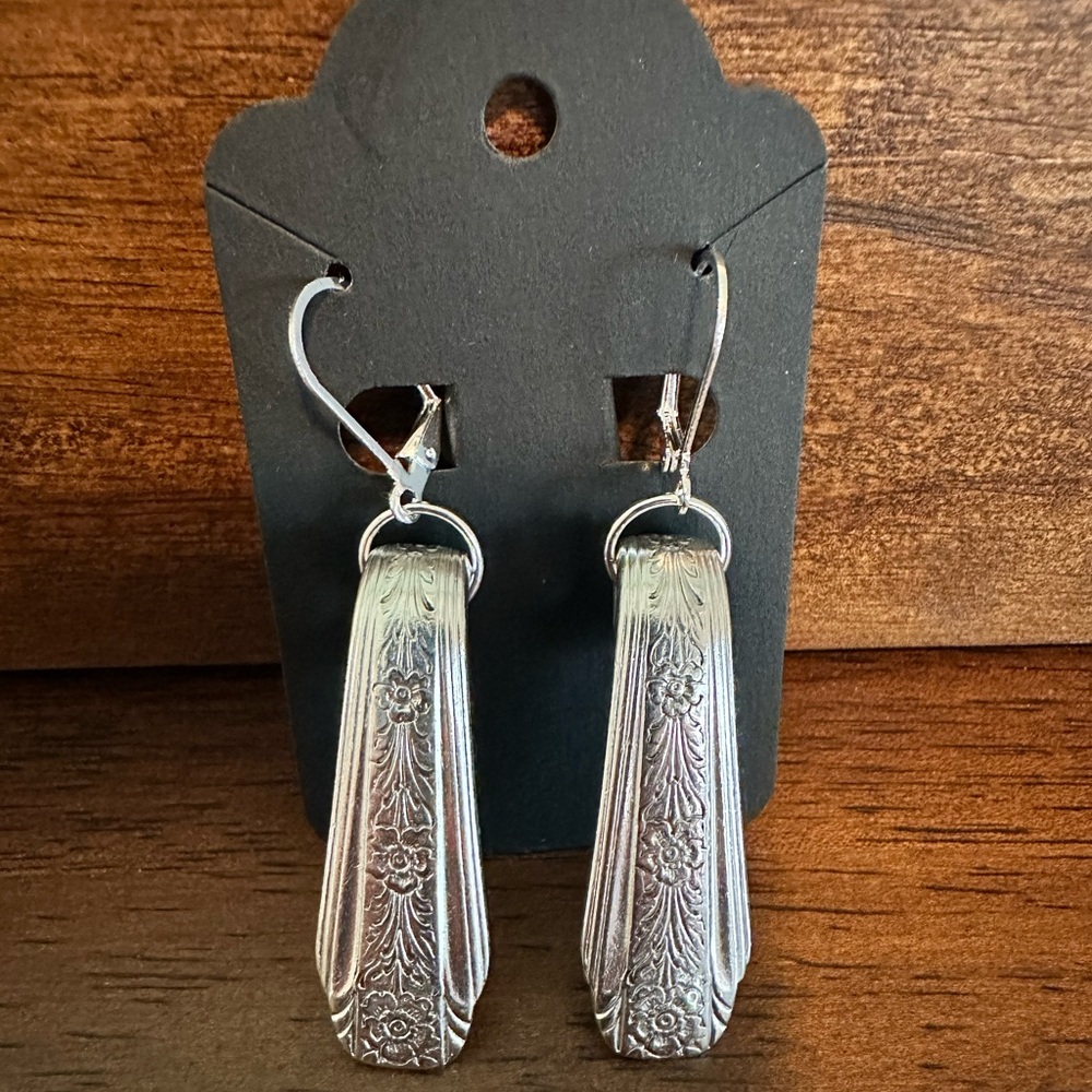 Silverware Earrings - Picture 3 of 9